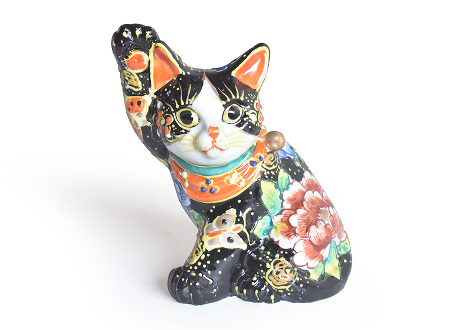 九谷焼 招き猫 縁起物 置物 和座本舗