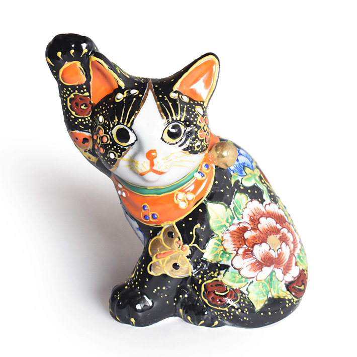 九谷焼 招き猫 縁起物 置物 和座本舗