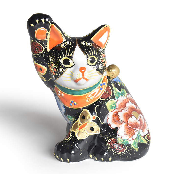 九谷焼 招き猫 縁起物 置物 和座本舗