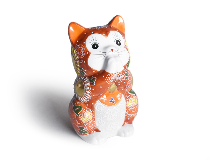九谷焼 招き猫 縁起物 置物 和座本舗