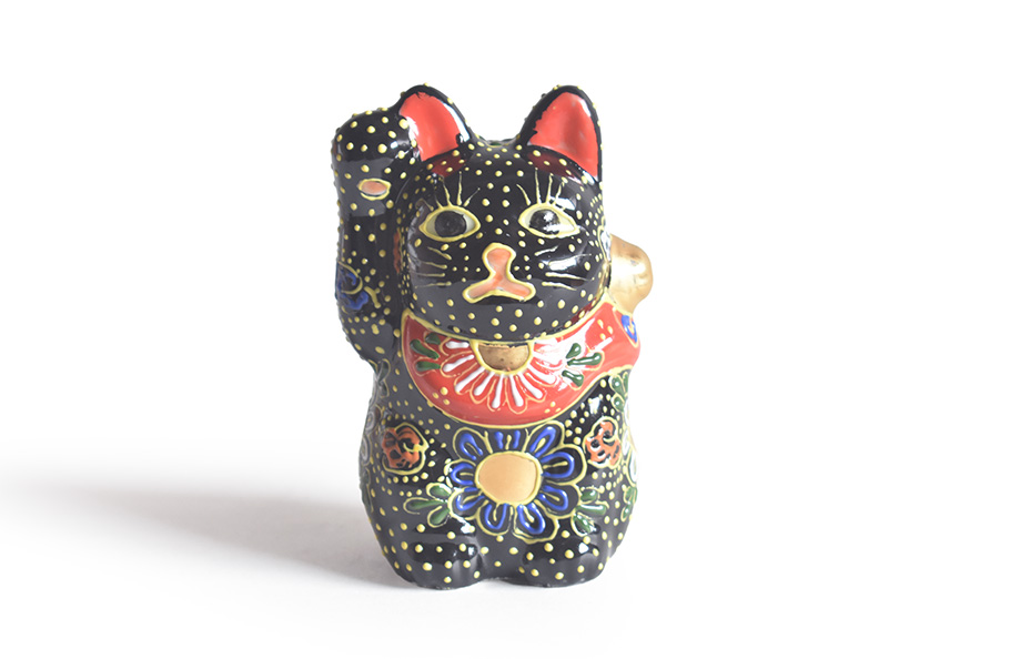 九谷焼 招き猫 縁起物 置物 和座本舗