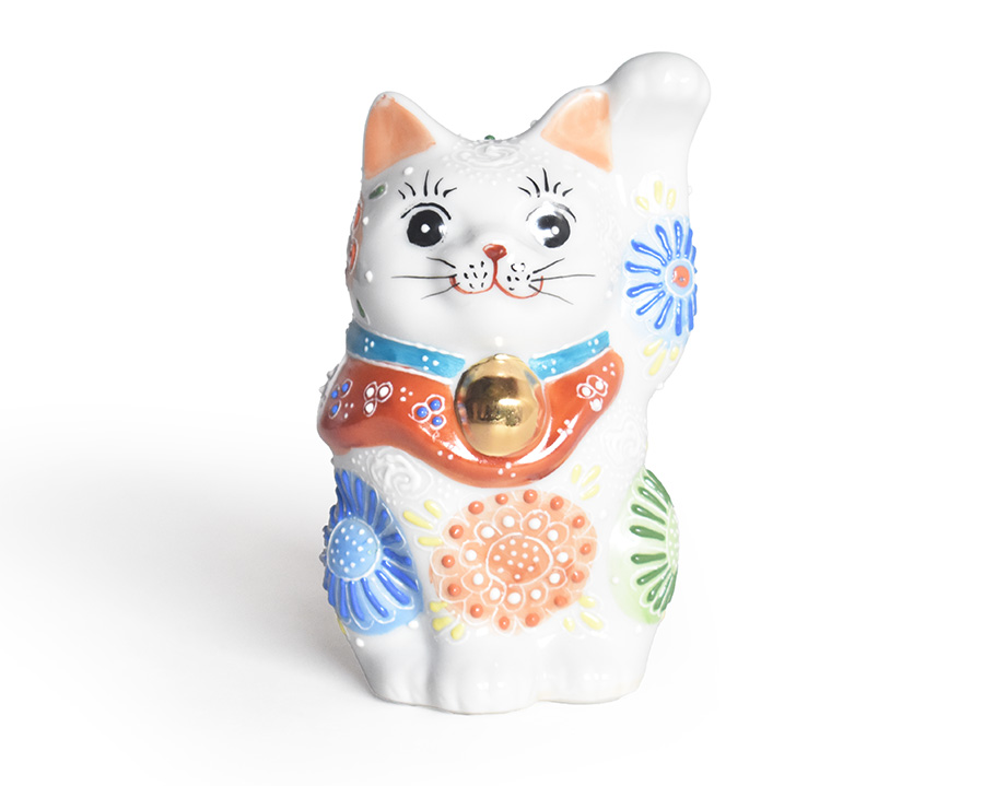 九谷焼 招き猫 縁起物 置物 和座本舗