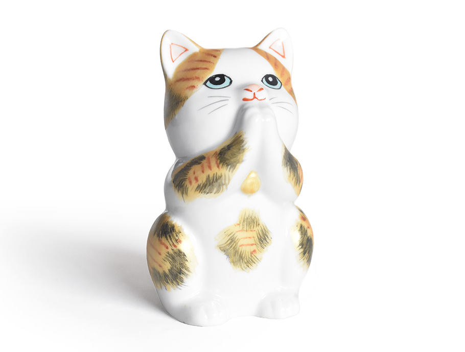 九谷焼 招き猫 縁起物 置物 和座本舗