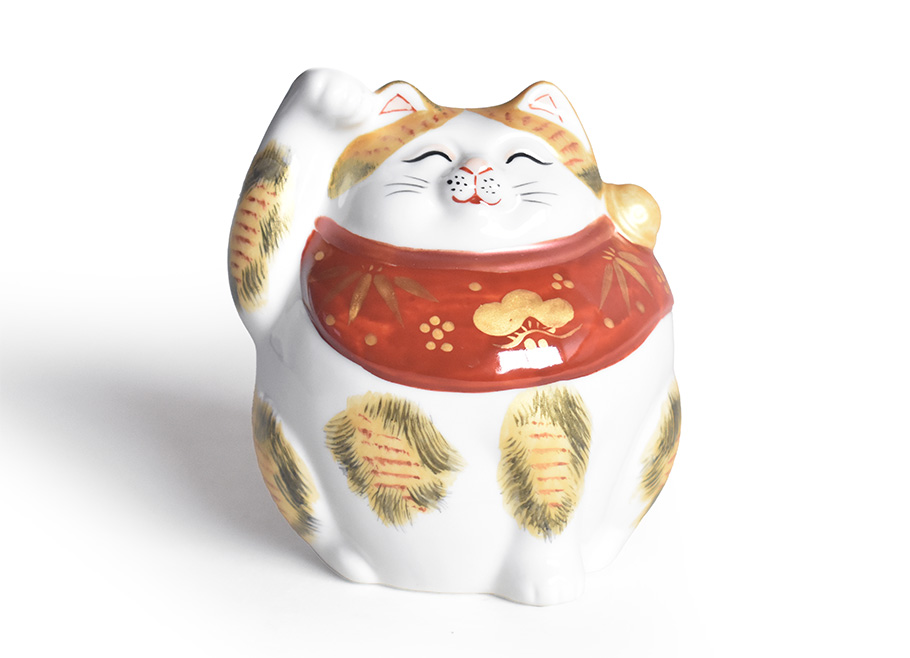 九谷焼 招き猫 縁起物 置物 和座本舗