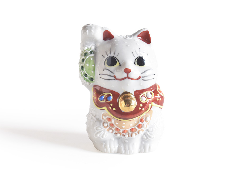 九谷焼 招き猫 縁起物 置物 和座本舗
