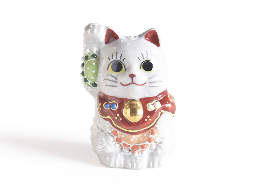 九谷焼 招き猫 縁起物 置物 和座本舗