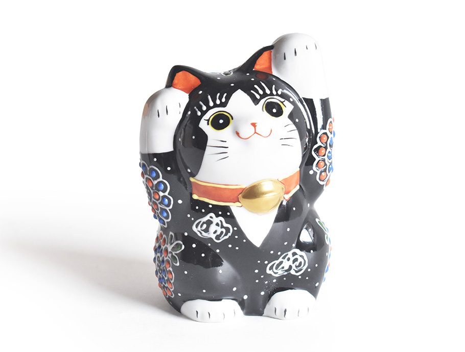 九谷焼 招き猫 縁起物 置物 和座本舗