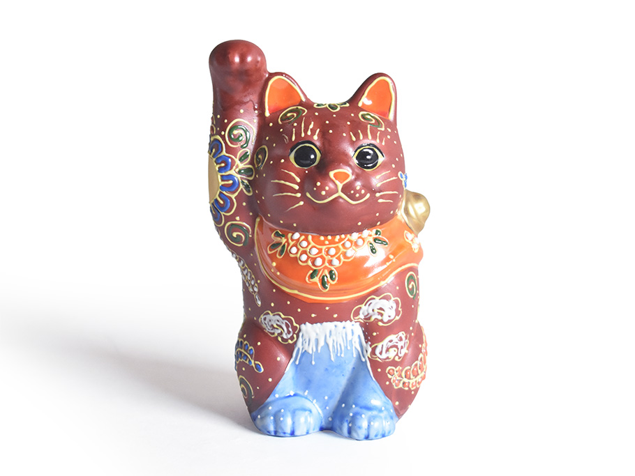 九谷焼 招き猫 縁起物 置物 和座本舗