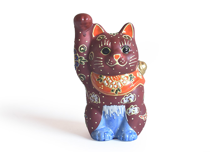 九谷焼 招き猫 縁起物 置物 和座本舗