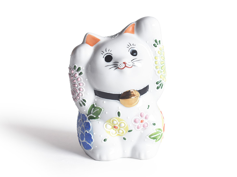 九谷焼 招き猫 縁起物 置物 和座本舗