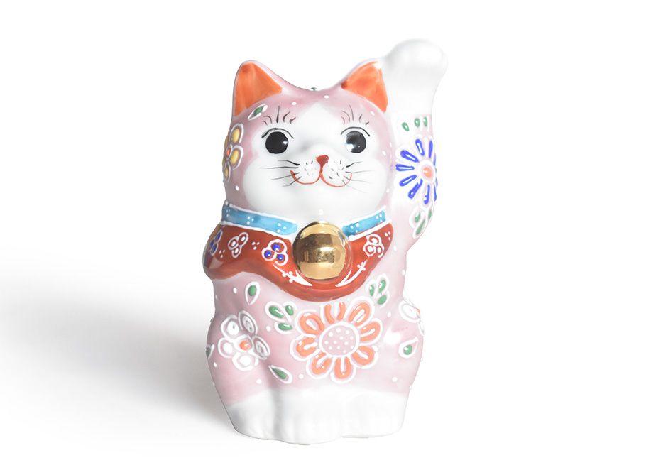 九谷焼 招き猫 縁起物 置物 和座本舗