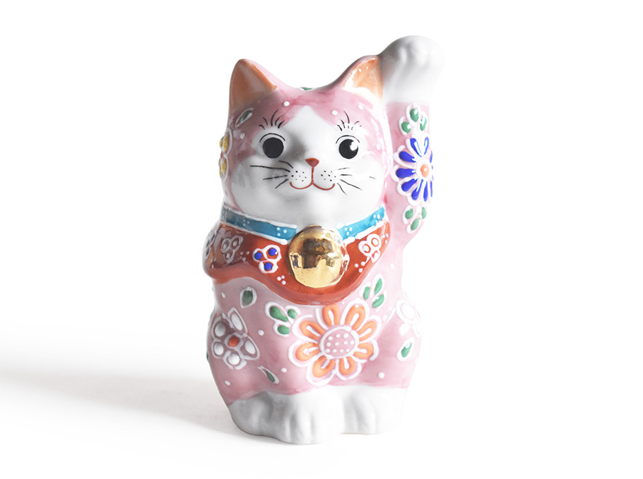 九谷焼 招き猫 縁起物 置物 和座本舗