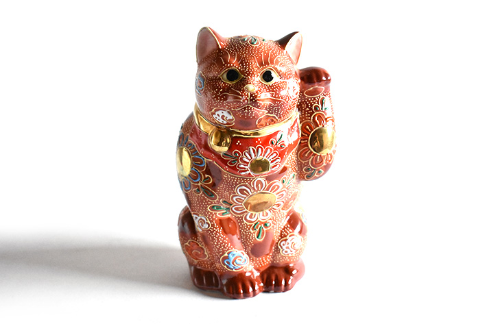 九谷焼 招き猫 縁起物 置物 和座本舗